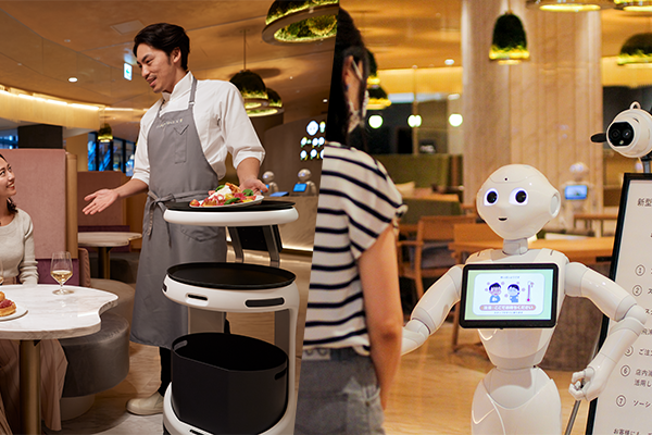 Pepper Parlorに新しいロボットが登場 配膳 運搬ロボット Servi と サーマルpepperパック Pepper Parlor ペッパーパーラー